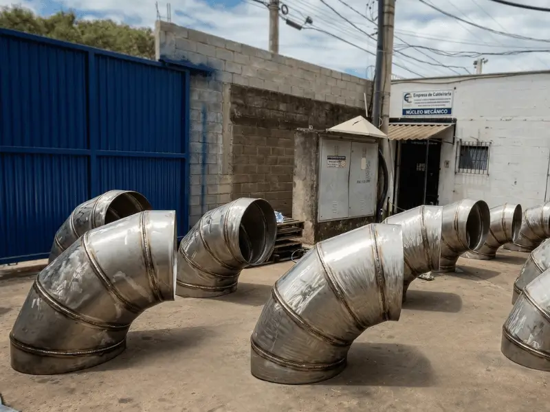 Fabricação de Curvas de Gomos e Tubos Especiais - Grupo SAG